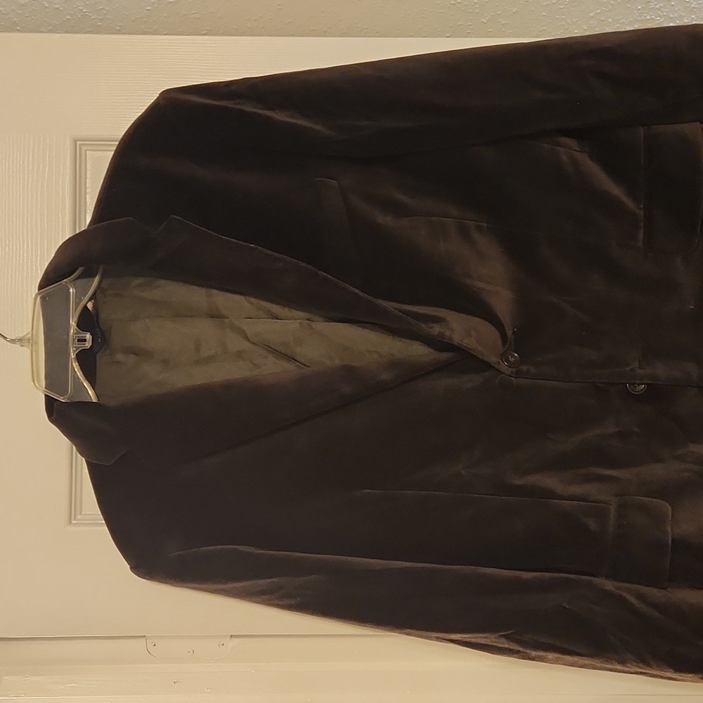 Brown Velvet sports coat